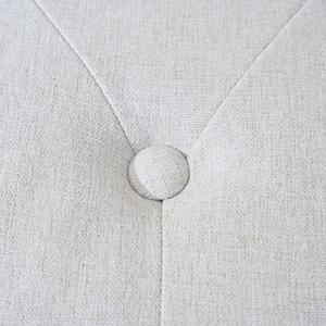 Panca contenitore da camera da letto 48 pollici, pouf imbottito in finto lino con braccioli per camera da letto, soggiorno, ingresso - Product Image 6