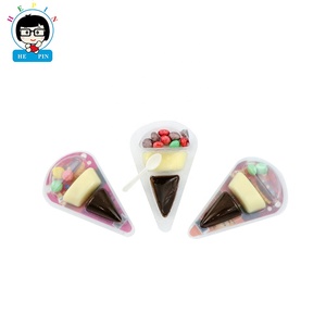 Nouveau produit saveur de confiture de chocolat sucré forme de cône haricots multicolores tasse bonbons pour enfant - Product Image 3