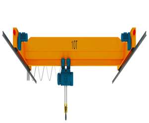 Pont roulant électrique de 30 tonnes en parfait état, pont roulant électrique avec pompe à engrenages, système PLC pour atelier et ferme - Product Image 2