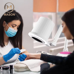 Collecteur de poussière à ongles sous vide d'éclairage SM-SN1 haut de gamme pour salons avec deux filtres de rechange - Product Image 3