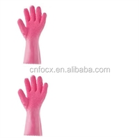 1 paire de gants éplucheurs de pommes de terre / grattoir à écailles de poisson / gants de nettoyage