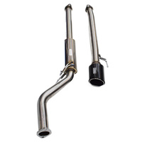 DEX.TY pour système d'échappement arrière pour Ford Ranger T6 T7 T8 Embout en fibre de carbone simple Silencieux en acier inoxydable 304 Haute qualité