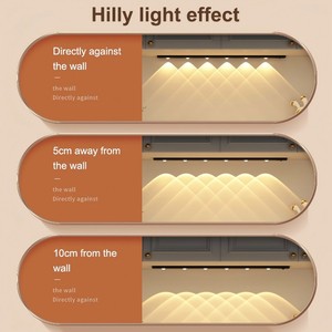 Chiavetta per illuminazione notturna <span class=keywords><strong>a</strong></span> <span class=keywords><strong>Led</strong></span> con sensore di movimento <span class=keywords><strong>a</strong></span> <span class=keywords><strong>batteria</strong></span>-<span class=keywords><strong>luce</strong></span> da armadio ovunque per luci da camera da letto - Product Image 3