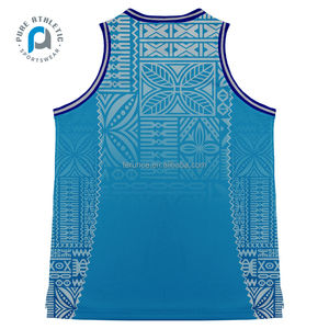 Pure 2022 OEM personalizado sublimado baloncesto uniforme Jersey para hombres y mujeres diseño con Tribal - Product Image 5