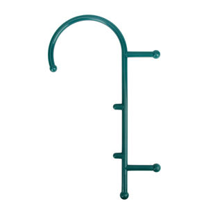 Masajeador corporal de terapia muscular profunda para cuello, hombros y espalda, gancho de fácil alcance, caña térmica, azul - Product Image 2