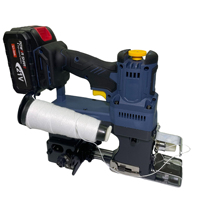 Machine à coudre portable 21V sans balais, scelleuse de sacs électrique, alimentée par batterie, fermeture de sacs sans fil, mini outils de surjet sans fil