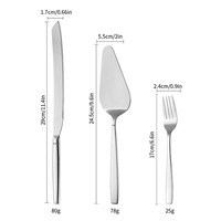 Ensemble couteau et serveur à gâteau de mariage, coupe-gâteau, ensemble de découpe de gâteau pour décorations de table de mariage