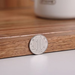 Tabla de cortar de cocina de madera de acacia, de doble cara, ideal para fiestas, con ranura de drenaje, para cortar frutas y verduras - Product Image 3