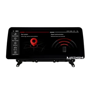 Maisimei Android 12,3 pulgadas 8core Cpu 4 + 64g con Carplay Wifi Gps Navi para Bmw Multimedia Radio de coche X3 F25 X4 F26 CIC NBT