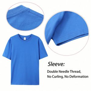 180G Black Designer Printed Unisex Casual Cotton T-Shirt High Quality Embroidery DTG Logo Customizable Knitted Blank T-Shirt - Product Image 2