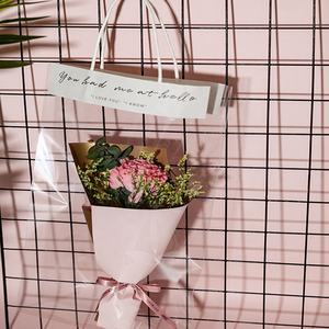 กล่องใส่<span class=keywords><strong>ดอกไม้</strong></span>แบบขาย<span class=keywords><strong>ส่ง</strong></span> X-4001 สไตล์ INS สำหรับช่อดอกไม้เดี่ยว ถุงใส่ของแบบโปร่งใส - Product Image 5