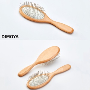 Spazzola di Alta Qualità in Legno per Rimuovere il Pelo degli Animali Domestici, Pettine per Cani, Spazzola con Cuscinetto in Acciaio Inox per Gatti, Lussuosa Spazzola per Toelettatura e Deshedding - Product Image 5