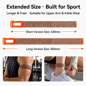 สายรัดข้อมือ<span class=keywords><strong>แบ</strong></span>บปรับได้<span class=keywords><strong>แบ</strong></span>บขยายได้ สายนาฬิกาไนลอนสำหรับกูเกิล ฟิตบิท แอร์สายรัดข้อมือทดแทนสำหรับฟิตบิท แอร์ FBR002 - Product Image 2