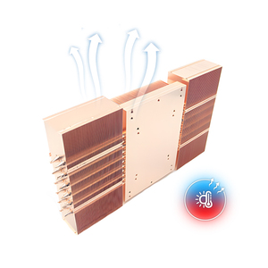 Xinhao tùy chỉnh thiết kế <span class=keywords><strong>LED</strong></span> spotlight1400w tinh khiết đồng làm mát tản nhiệt với nhiệt ống vây tản nhiệt công nghiệp tản nhiệt - Product Image 1