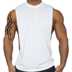 Canotta da Palestra OEM per <span class=keywords><strong>Uomo</strong></span>, Abbigliamento Fitness Senza Maniche, T-Shirt <span class=keywords><strong>Larga</strong></span> per Bodybuilding, <span class=keywords><strong>Canottiera</strong></span> Sportiva - Product Image 2