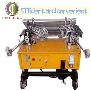 טכנולוגיה חדשה מכונת טיח אוטומטית לעיבוד מלט קיר מצוידת במנוע ובמכונת עיבוד מנוע אמינה - Product Image 6