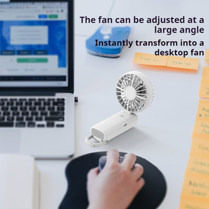 Le nouveau ventilateur portable à chargement USB est un ventilateur portable pliable pour le cou avec une longue durée de vie de la batterie - Product Image 4