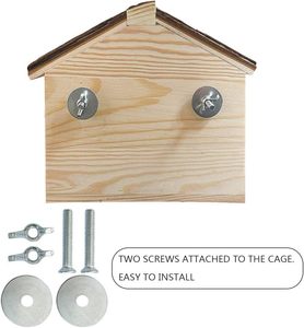 Piccoli animali masticabili fatti a mano giocattoli gabbia criceto rifugio per gerbilli e istrici naturalmente progettati case per animali domestici e mobili - Product Image 4