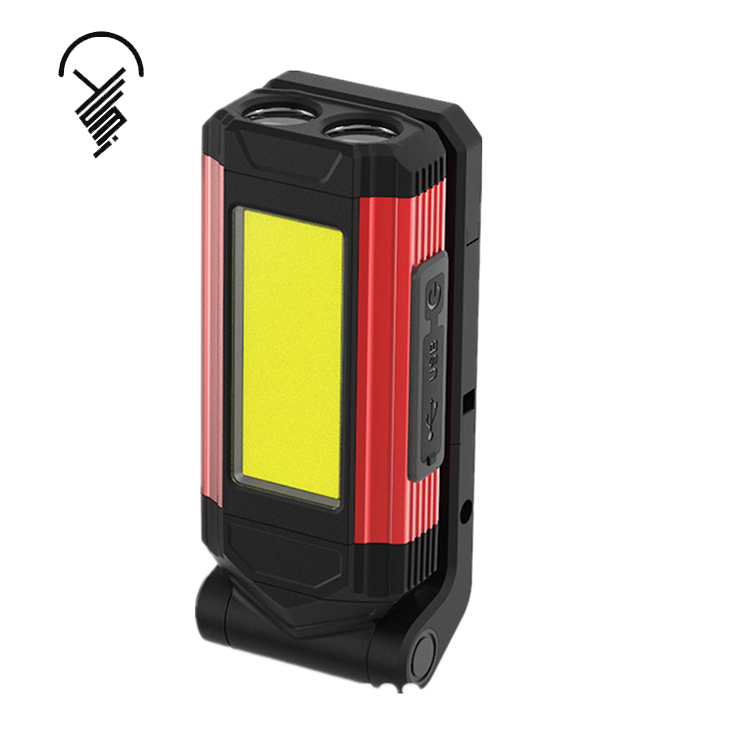 Emergency Waterproof COB LED Magnetic Foldable Multi-function Working Light