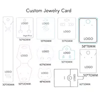 TEHAUX 1 Set Jewelry Packaging Card Jewelry Packaging Bags Personalized  Earring Cards Jewelry Paper Tags Hanging Earring Card Bulk Jewelry Necklace  Display Cards Blank Earrings Paper Jam : Arts, Crafts 