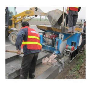 Pavimentadora de hormigón asfálico, máquina de verter de curva, marca famosa de China, nuevo diseño - Product Image 2