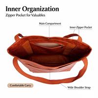 Sac fourre-tout en cuir PU grande capacité pour femme, sac à main décontracté à bandoulière, sac fourre-tout vintage pour le travail, le shopping et le quotidien avec poche avant