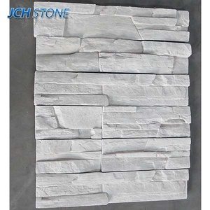 Precio barato Beige Piedra caliza artificial Revestimiento <span class=keywords><strong>de</strong></span> pared decorativo Cultura Piedra apilada - Product Image 5