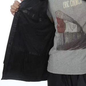 Ensemble imperméable et pantalon de pluie double couche en polyester avec doublure en maille, style transfrontalier, bleu marine, pour voyage, vêtements de pluie pour adultes - Product Image 5