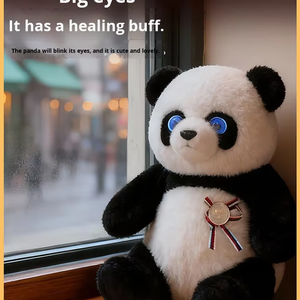 Jouet intelligent AI, robot de conversation en peluche <span class=keywords><strong>panda</strong></span>, aide à la conversation et aux questions et réponses, <span class=keywords><strong>panda</strong></span> qui peut cligner des yeux - Product Image 6