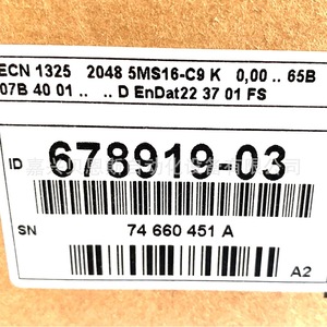 ตัวเข้ารหัส Heidenhain รุ่น 678919-03 แบบ Absolute ขนาด 58 มม. สำหรับเซอร์โวมอเตอร์ - Product Image 3