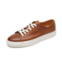 Nouvelle conception, chaussures de marche respirantes pour hommes grande taille, en cuir de vache véritable, à lacets, style Oxford, pour affaires et occasions décontractées