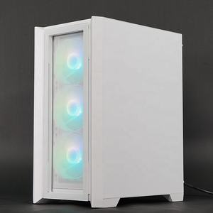 เคสสีขาวสำหรับเล่นเกมคอมพิวเตอร์พีซีเกมตู้ระบายความร้อนด้วยน้ำรุ่น <span class=keywords><strong>ATX</strong></span> 240ระบบระบายอากาศสูง - Product Image 1