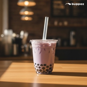 Kit complet de préparation de thé à bulles instantané saveur taro pour la maison, les fêtes et les cadeaux - Product Image 3
