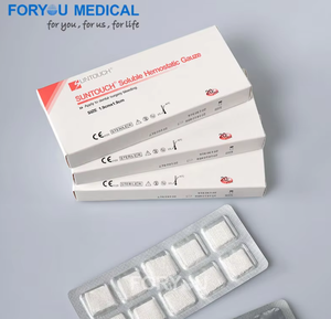 Gasa Hemostática Médica Estéril <span class=keywords><strong>SUNTOUCH</strong></span>, Gasa Quirúrgica Dental Desechable para el Cuidado de Heridas - Product Image 1