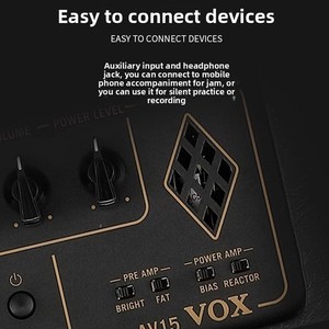 <span class=keywords><strong>Amplificador</strong></span> de Guitarra con Simulación de Tubos VOX AV15 AV30 AV60, Multifunción, Eléctrico, Fabricado en Material Sin Especificar - Product Image 3