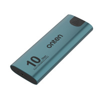 ONTEN Kotak Hard Disk Eksternal M2 Nvme dari Aluminium Alloy dengan Kabel Type-c/USB3.0 ke Type-c