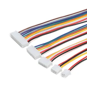 J S T Wiring 10 Pin JST Connector Wire Harness assembly XH SH Flat ribbon jumper cable harness