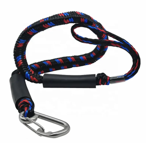 5 feet Botepon 2-Piece Dock Line Bungee Cords Essential Boat Accessories for Men Great Boating Gifts - Product Image 3