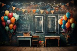 Cartoon Kinder Geburtstags feier Fotografie Hintergrund, <span class=keywords><strong>Baby</strong></span> party Dekoration Banner, 1. Geburtstag Hintergrund Stoff - Product Image 3