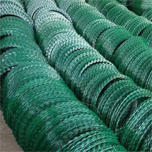 Fil barbelé de sécurité pour fabricants de clôtures, BTO-22 CBT-65, en acier galvanisé, anti-résistance, bobine, découpe, pliage - Product Image 2