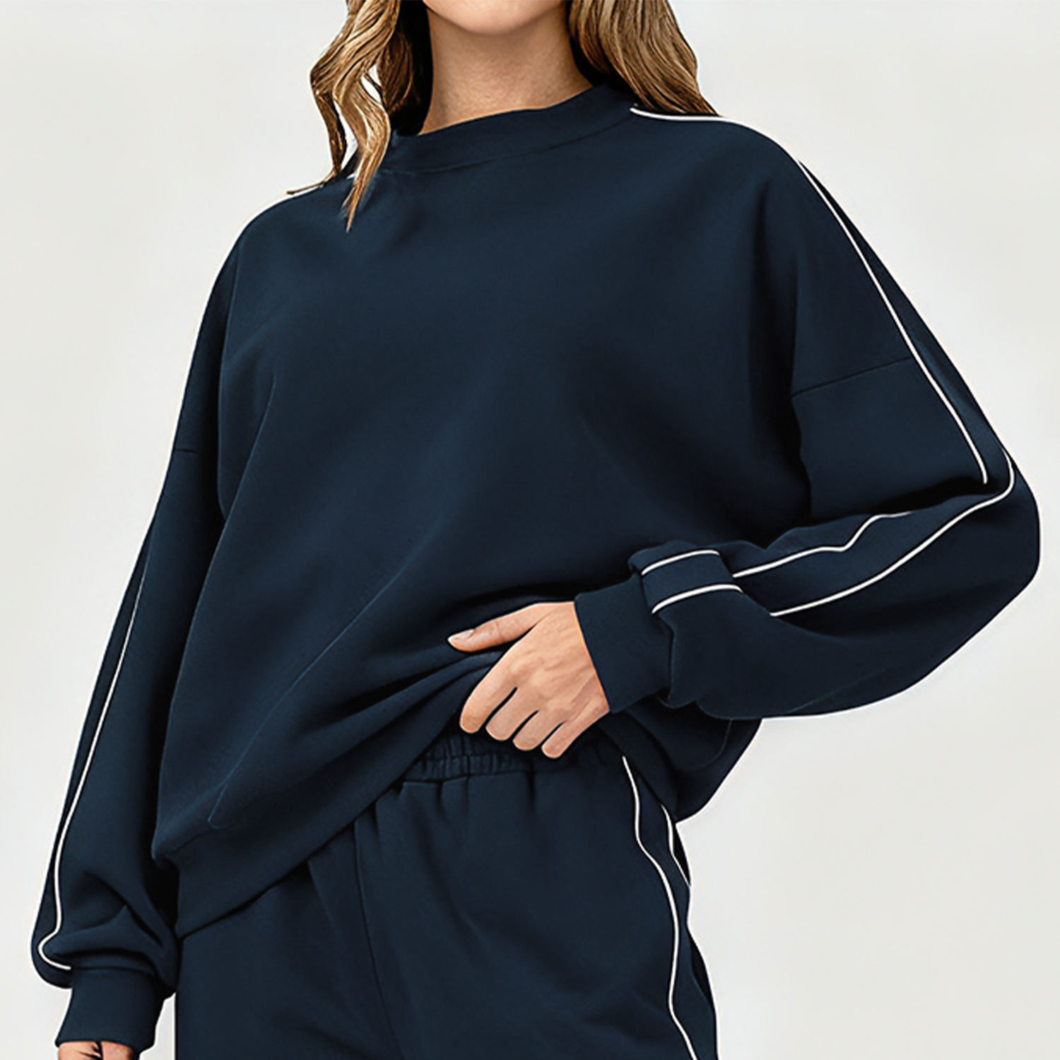 ฮู้ดดี้-น้ำเงิน