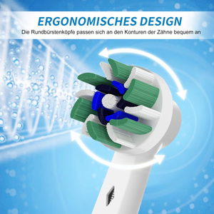 Têtes de rechange pour brosse à dents électrique en nylon à poils moyens de qualité supérieure pour usage hôtelier et extérieur - Product Image 3