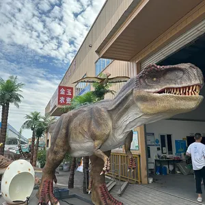 Аниматроника динозавра T-rex в натуральную величину для парка Юрского периода