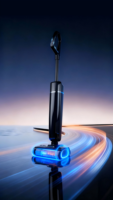 Aspirateur et serpillière tout-en-un pour sols durs, nettoyeur de sols humides et secs, pour nettoyer les salissures tenaces