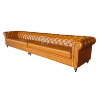 Canapé contemporain au design tufté de boutons avec accoudoir Mobilier souple pour restaurant Café Hôtel Salle à manger