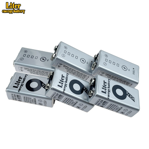 Batería Recargable de <span class=keywords><strong>Litio</strong></span> Lipo USB de 9V y 1200mAh, <span class=keywords><strong>Carga</strong></span> de Fábrica con Cable Micro USB para Micrófono, Juguete, Control Remoto, KTV - Product Image 1