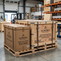 Système d'armoires de cuisine modernes de luxe sur mesure, grand îlot cascade en marbre, armoires modulaires en bois, laque et verre, solution tout-en-un