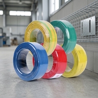 Fil de cuivre massif BV isolé PVC 450/750V pour ligne de production de machines de remplissage et de cuves d'émulsification pour usines de cosmétiques