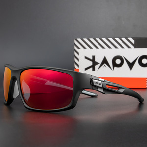 แว่นกันแดดปั่นจักรยานโพลาไรซ์ Kapvoe แบบเต็มกรอบ ป้องกันรังสียูวี 400 สำหรับกีฬากลางแจ้ง - Product Image 2