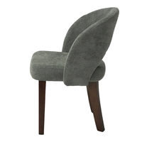 Chaise d'attente ergonomique haut de gamme et populaire, rembourrée et confortable, avec dossier, pour salon ou comme chaise d'appoint